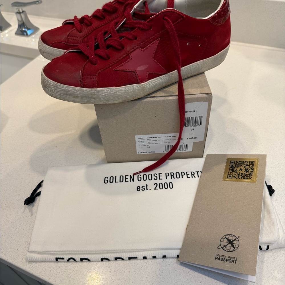 Golden Goose Red Superstar - Limited Edition - Picture 6 of 8